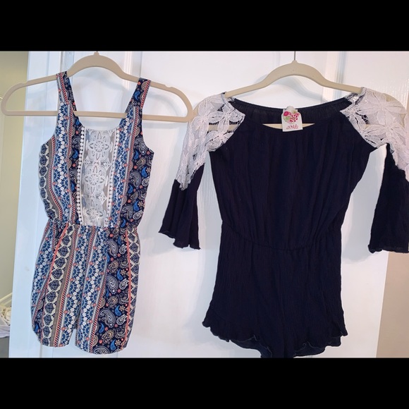girls dressy rompers